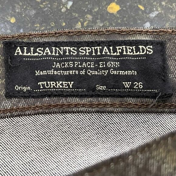 AllSaints Spitalfields "Taipan Brodie" Skinny Jeans - Picture 3 of 5